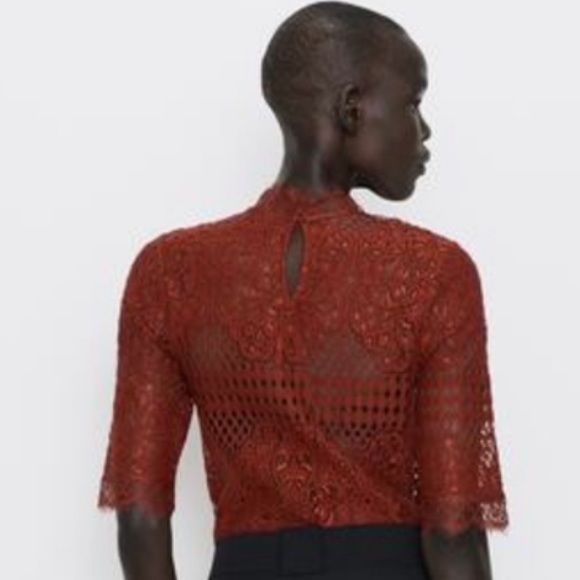 ✨ Limited Edition ✨ NWT ZARA Lace Top ✨BRAND NEW W TAGS!✨ - Picture 3 of 6
